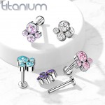 Piercing do brady / ucha TITAN (1,2 x 6 mm)