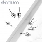 Hrot k PUSH IN piercingu TITAN (3 x 3 mm)