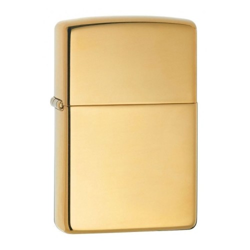 ZIPPO zapalovač High Polished Brass