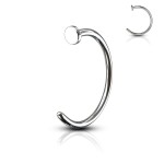 Piercing do nosu kruh (1,0 x 8 mm)