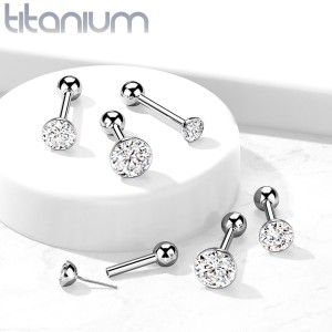 Cartilage piercing TITAN, 1,2 x 6 mm