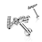 Piercing do brady Love (1,2 x 8 mm)