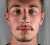 Černý falešný magnetický septum piercing do nosu