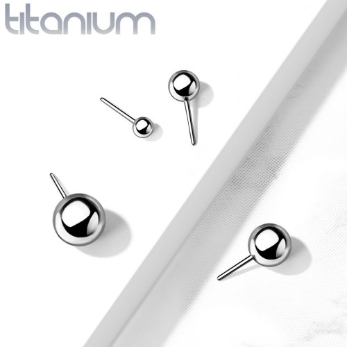 Kulička k PUSH IN piercingu TITAN (4 mm)