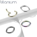 Segment - helix / cartilage / tragus piercing TITAN, 1,2 x 10 mm