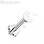 PUSH IN piercing do brady / ucha TITAN 1,2 x 8 mm