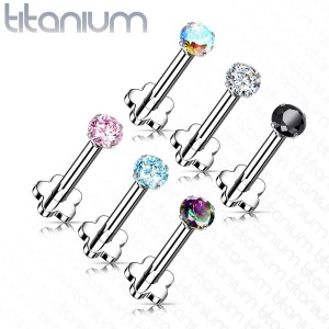 PUSH IN piercing do brady / ucha TITAN 1,2 x 8 mm