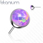 Kamínek k PUSH IN piercing do nosu TITAN (2 mm)