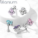 Piercing do brady / ucha TITAN (1,2 x 6 mm)