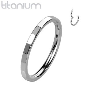 Segment kruh - helix / cartilage / tragus / septum piercing TITAN