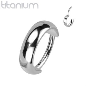 Segment kruh - helix / cartilage / tragus piercing TITAN