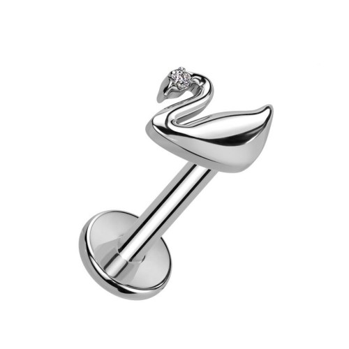 Piercing do brady - labreta TITAN, 1,2 x 8 mm