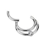 Piercing septum / helix / cartilage TITAN (1,2 x 8 mm)