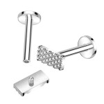 Piercing do brady - labreta TITAN, 1,2 x 6 mm