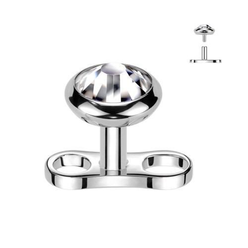 Kompletní microdermal piercing TITAN, 1,6mm (5 mm)