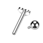 Cartilage piercing TITAN srdíčko (1,2 x 8 mm)