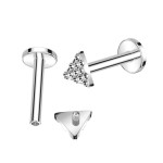 Piercing do brady - labreta TITAN (1,2 x 8 mm)