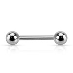 Piercing do jazyku titan, tyčka 1,6 mm (1,6 x 19 mm)