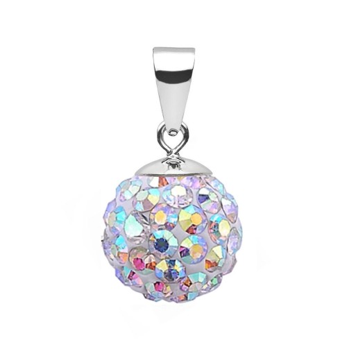 Stříbrný přívěsek s krystaly Crystals from Swarovski® AB