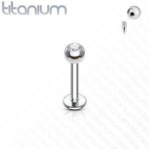 Piercing labreta TITAN 1,6 mm