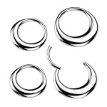 Segment kruh - helix / cartilage / tragus piercing (1,2 x 8 mm)