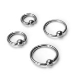 Piercing - kruh titan tl. 1,0 mm (1 x 12 x 3 mm)