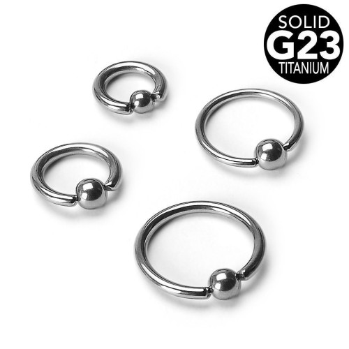 Piercing - kruh titan tl. 0,8 mm (0,8 x 10 x 3 mm)